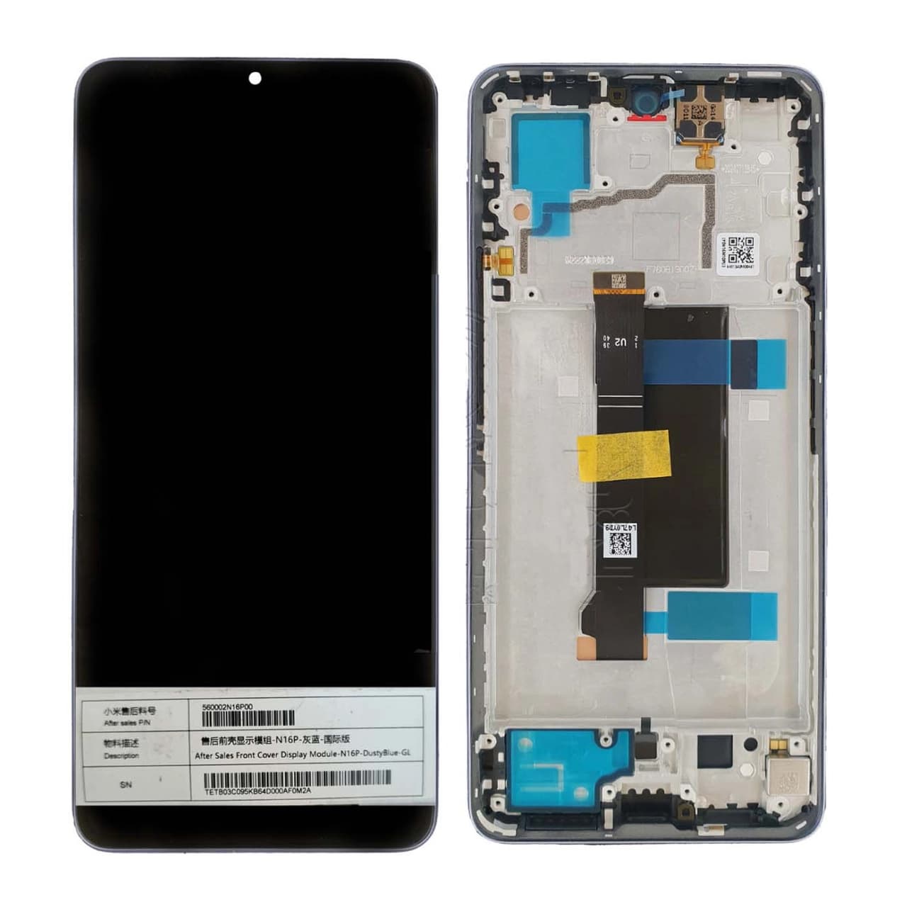 تاچ ال سی دی Xiaomi Redmi NOTE 13 PRO 5G بدون فریم – Service Pack CHA (گارانتی 3 ماهه PT)