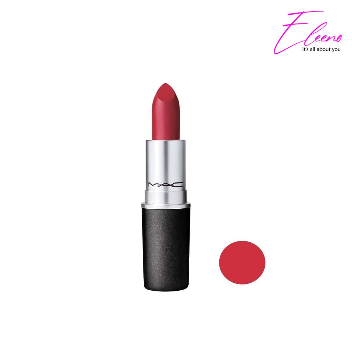رژلب جامد مات مک رنگ 665 mac Ring The Alarm