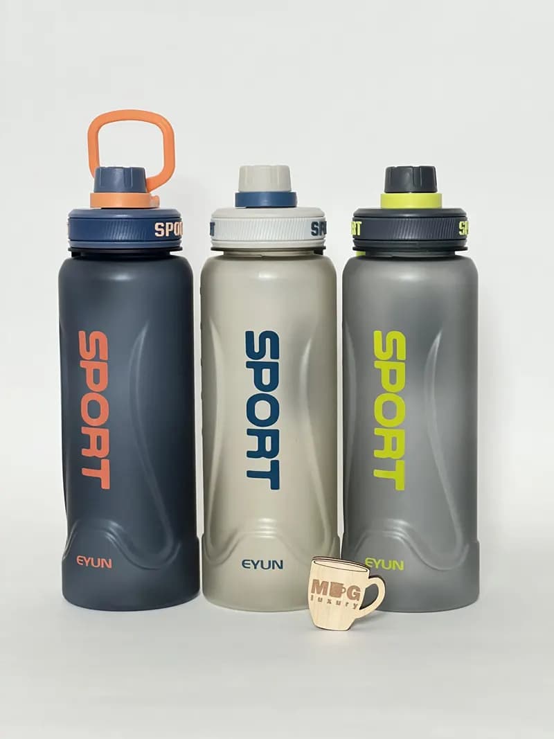 قمقمه EYUN آسان نوش دار Sport دسته دار درب پیچی 1000 میل