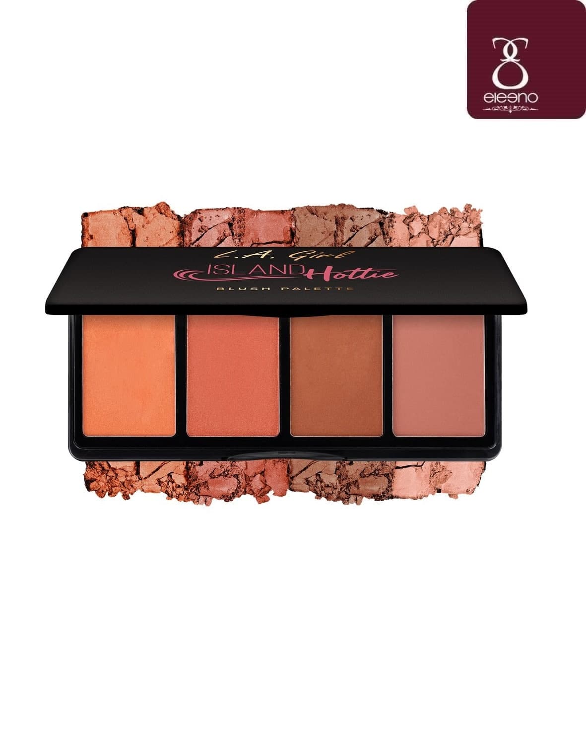 پالت رژگونه آیلند هاتی ال ای گرل LA GIRL FANATIC BLUSH PALETTE 421 ISLAND