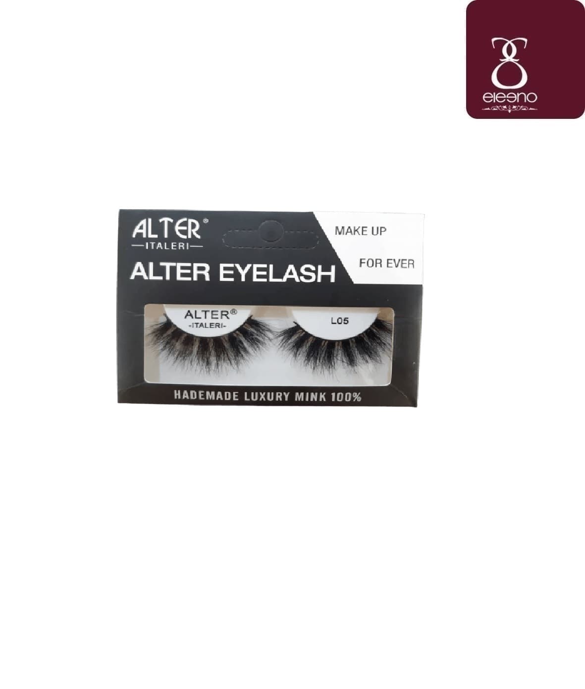 مژه جفتی مو طبیعی خیلی بلند و حجم خیلی زیاد L05 آلتر Alter Eyelash