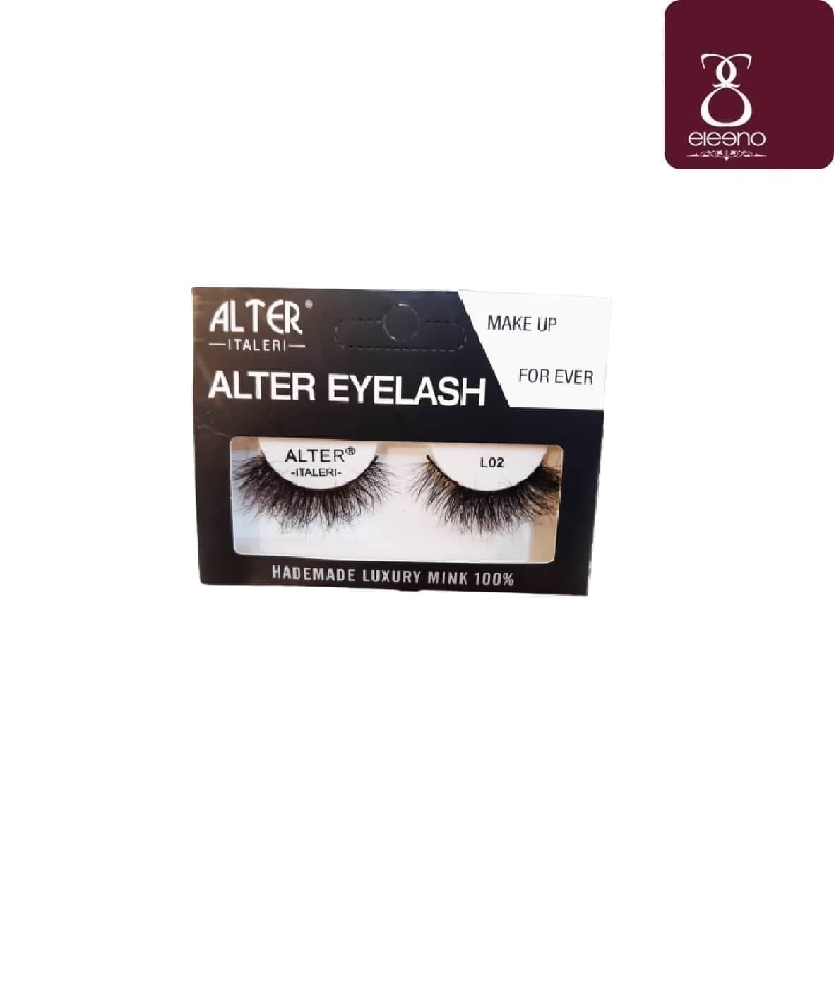 مژه جفتی مو طبیعی بلند و حجم زیاد L2 آلتر Alter Eyelash