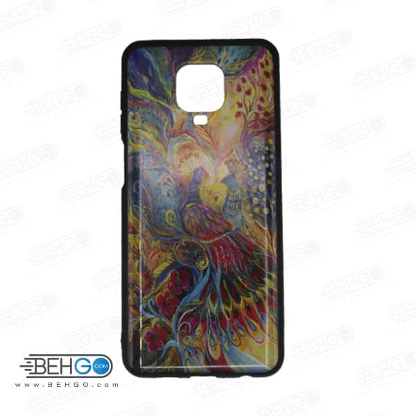 قاب نوت 9 اس کاور گوشی شیائومی ردمی نوت 9 اس و نوت نه پرو قاب Note 9S قاب فانتزی گوشی شیائومی نوت 9اس با عکس طاووس طرح 11 محافظ گوشی ردمی نوت9اس شیائومی New Peacock Phone Case For Xiaomi Redmi Note 9