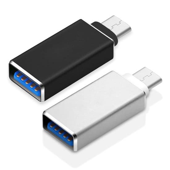 تبدیل فلش تایپ سی مدل ریمکس (غیر اصل) OTG Type c تبدیل تایپ سی او تی جی مناسب سامسونگ،شیائومی،هواوی و ال جی Copy Remax Type-C OTG USB Adapter