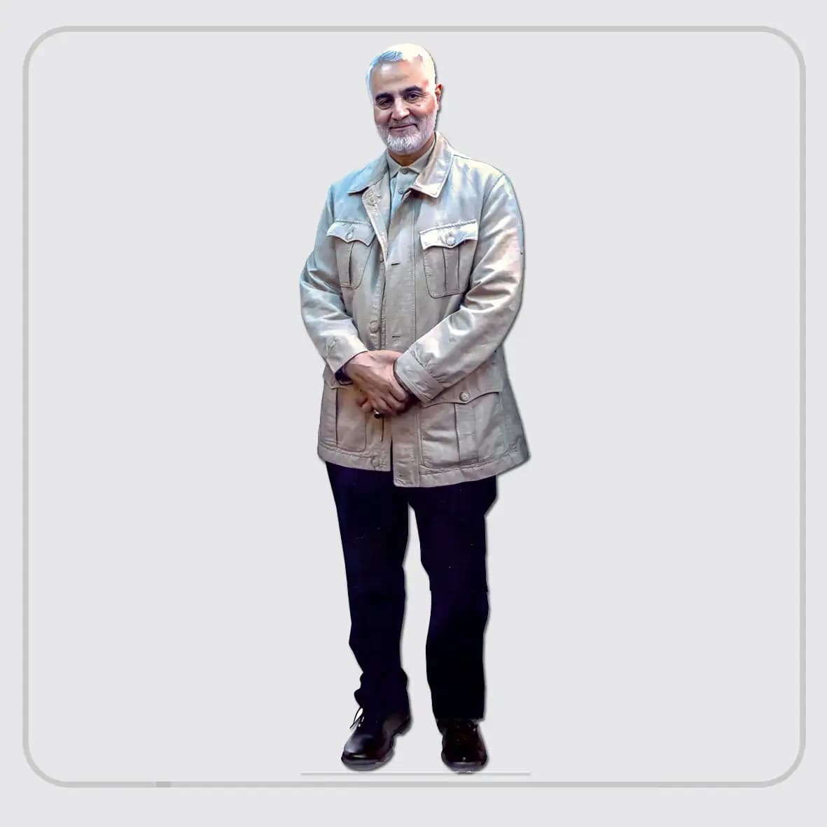 کات استند شهید سلیمانی