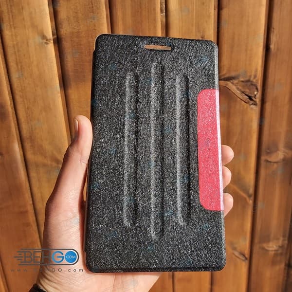کیف تبلت هواوی T3 سیم کارت خور 3G سایز 7 اینچ مدل فولیو کاور T3 3G قاب تبلت هواوی تی سه 7 اینچ 3g مدیاپد T3 کیف تبلت هواوی Folio Cover 7 inch Huawei MediaPad T3 — تصویر ۶