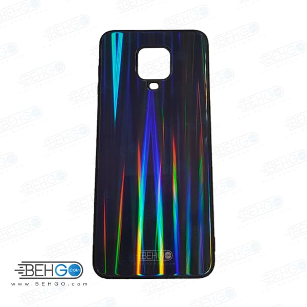 قاب گوشی ردمی نوت 9اس و نوت 9 پرو کاور مدل لیزری رنگی محافظ قاب Redmi Note9S مدل لیزری گوشی Tempered Glass Laser Case Xiaomi Redmi Note 9Pro /Redmi Note 9S — تصویر ۲