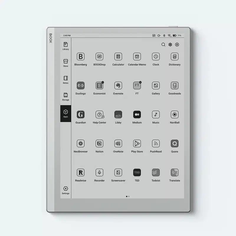 کتاب خوان برند بوکس مدل Boox Go 10.3 حافظه ۶۴ گیگ رنگ سفید — تصویر ۵