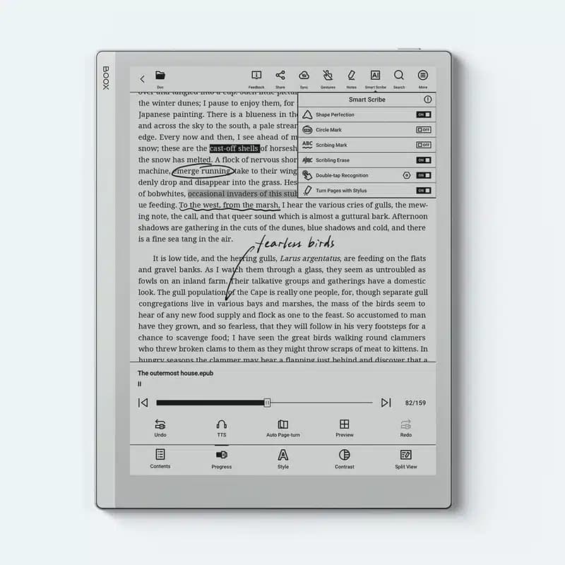 کتاب خوان برند بوکس مدل Boox Go 10.3 حافظه ۶۴ گیگ رنگ سفید — تصویر ۴