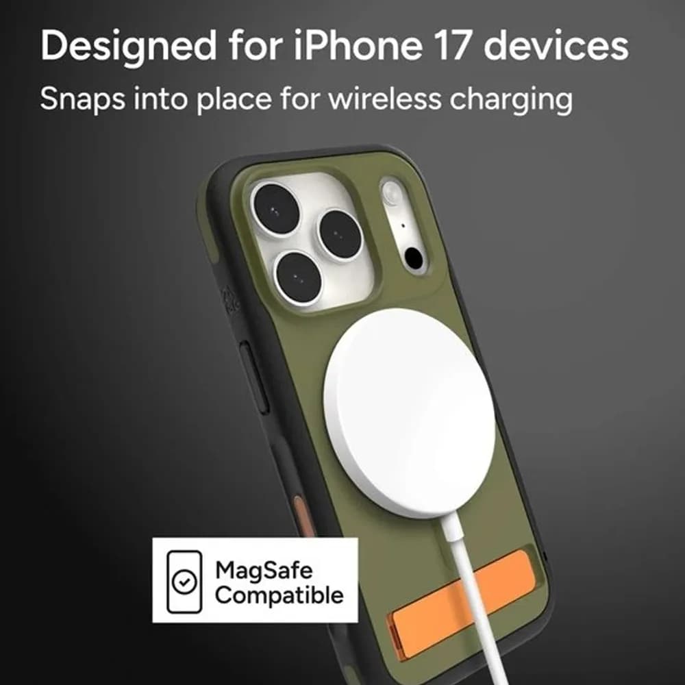 قاب زگ مدل Zagg Cases Sedona Snap مناسب برای iPhone 17 Pro رنگ سبز — تصویر ۶