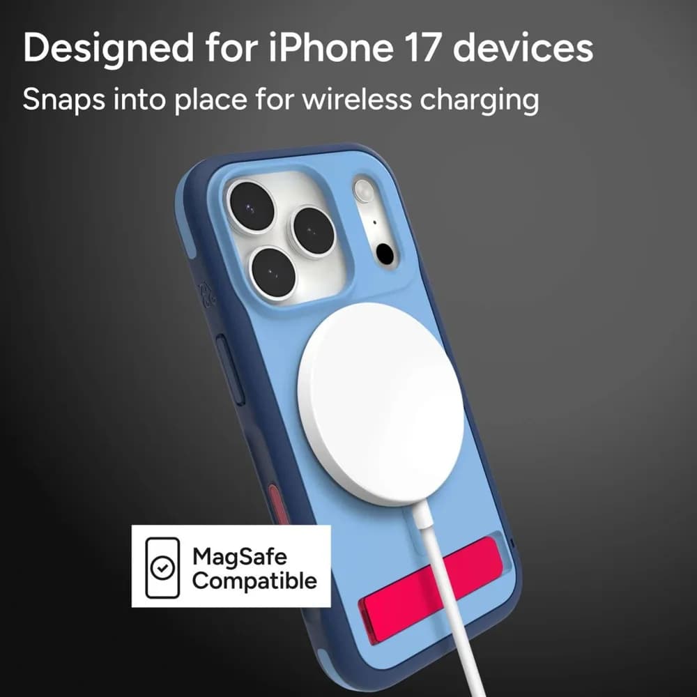 قاب زگ مدل Zagg Cases Sedona Snap مناسب برای iPhone 17 Pro رنگ آبی — تصویر ۵