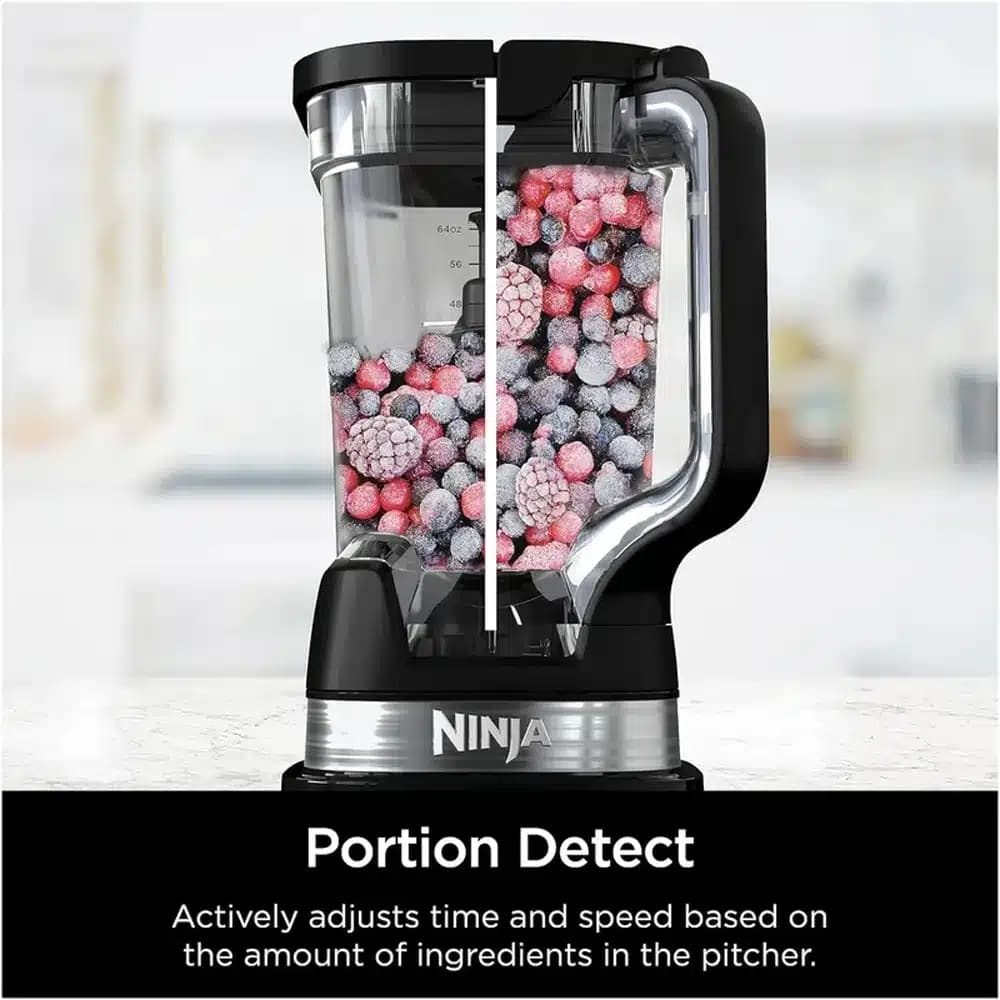 مخلوط کن برند نینجا مدل Ninja Blender TB201 – استیل/مشکی — تصویر ۸