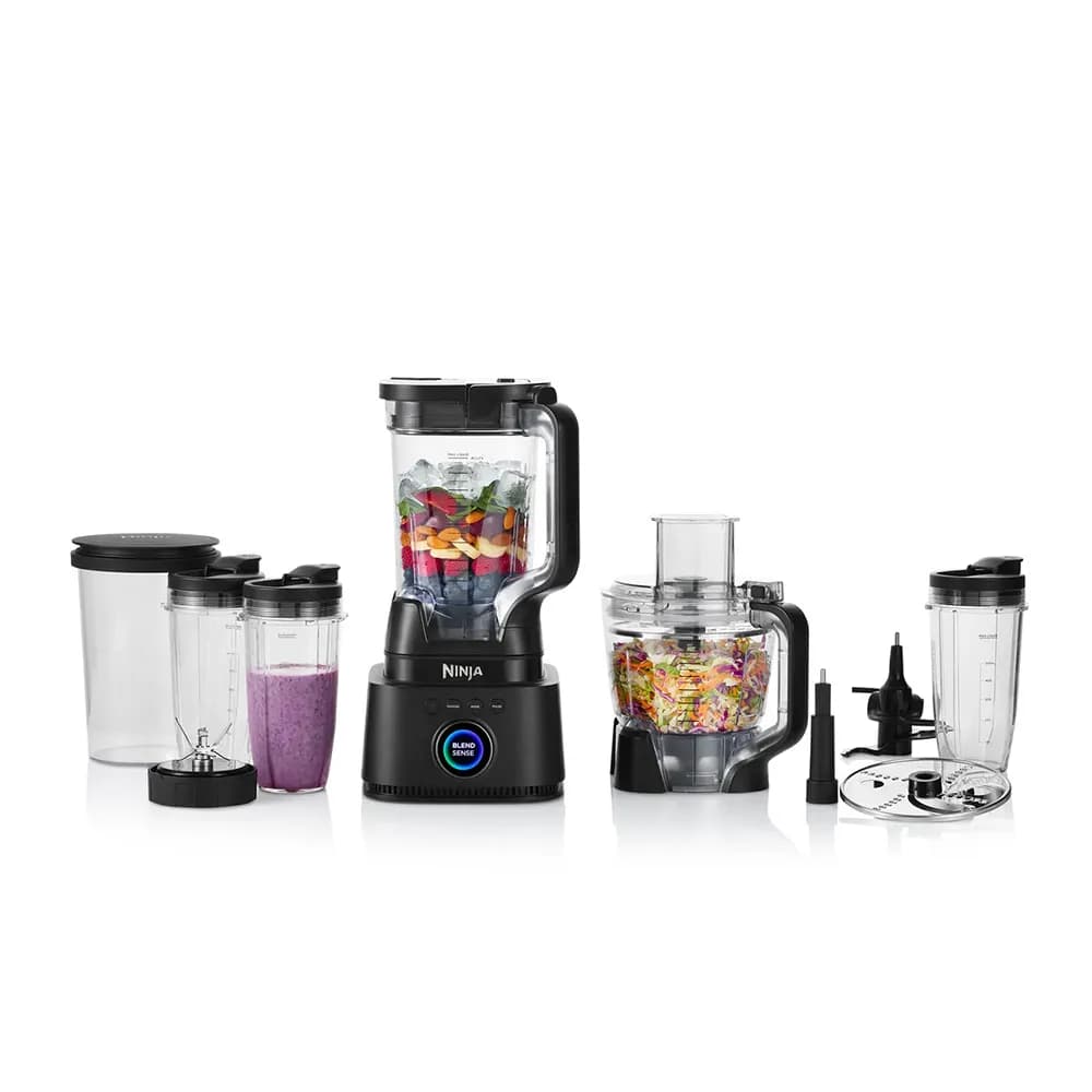 مخلوط کن و غذاساز برند نینجا مدل Ninja Power Blender and Processor Pro QX401 – مشکی — تصویر ۲
