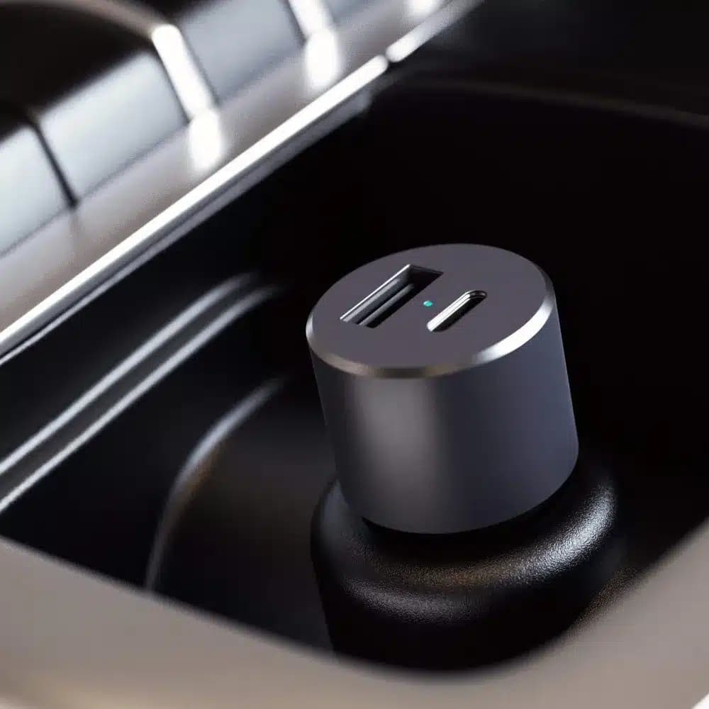 شارژر فندکی ۷۲ وات دو پورت ساتچی مدل Satechi 72W Dual Port Car Charger — تصویر ۶