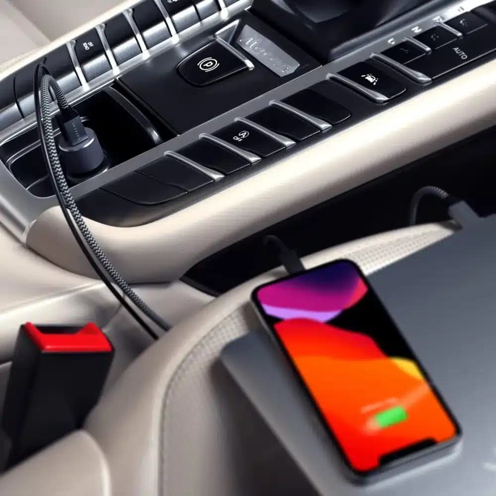 شارژر فندکی ۷۲ وات دو پورت ساتچی مدل Satechi 72W Dual Port Car Charger — تصویر ۵