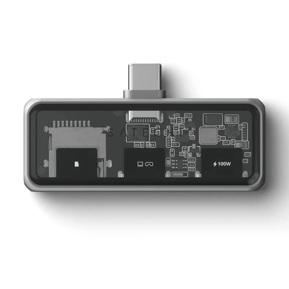 هاب ۳ پورت ساتچی مدل Satechi Mobile XR Hub رنگ خاکستری — تصویر ۲