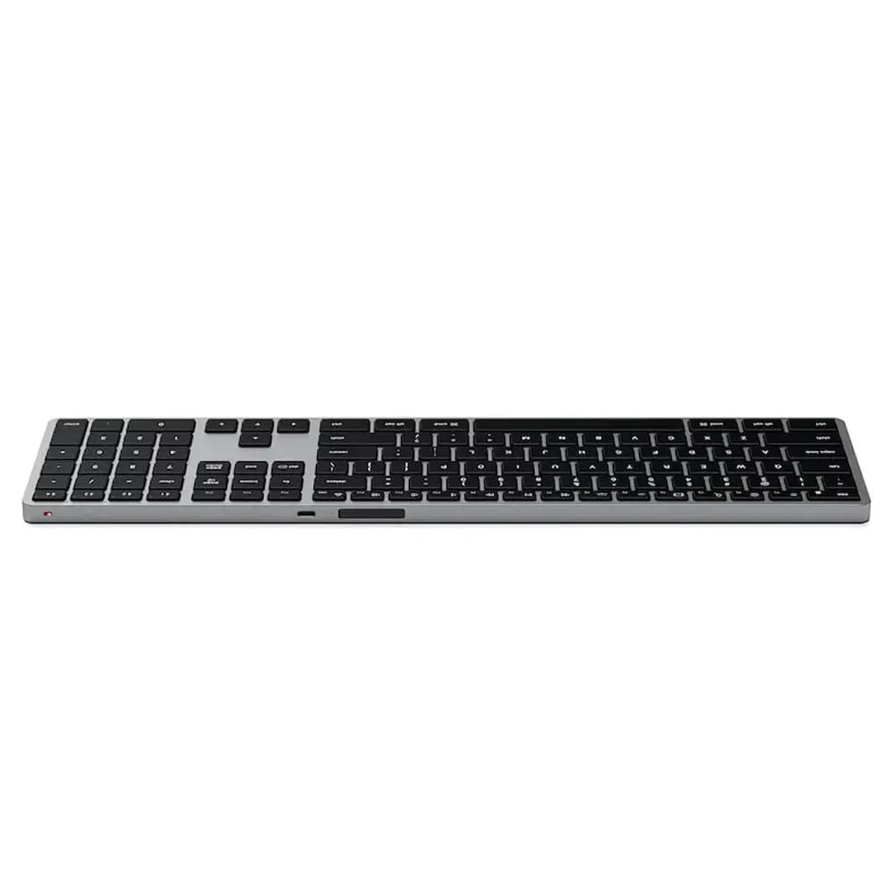 کیبورد بیسیم ساتچی مدل Satechi Ultra Slim Backlit X3 Bluetooth Keyboard رنگ نوک مدادی — تصویر ۲