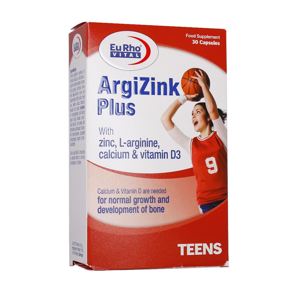 کپسول آرژی زینک پلاس یوروویتال (30 عددی)