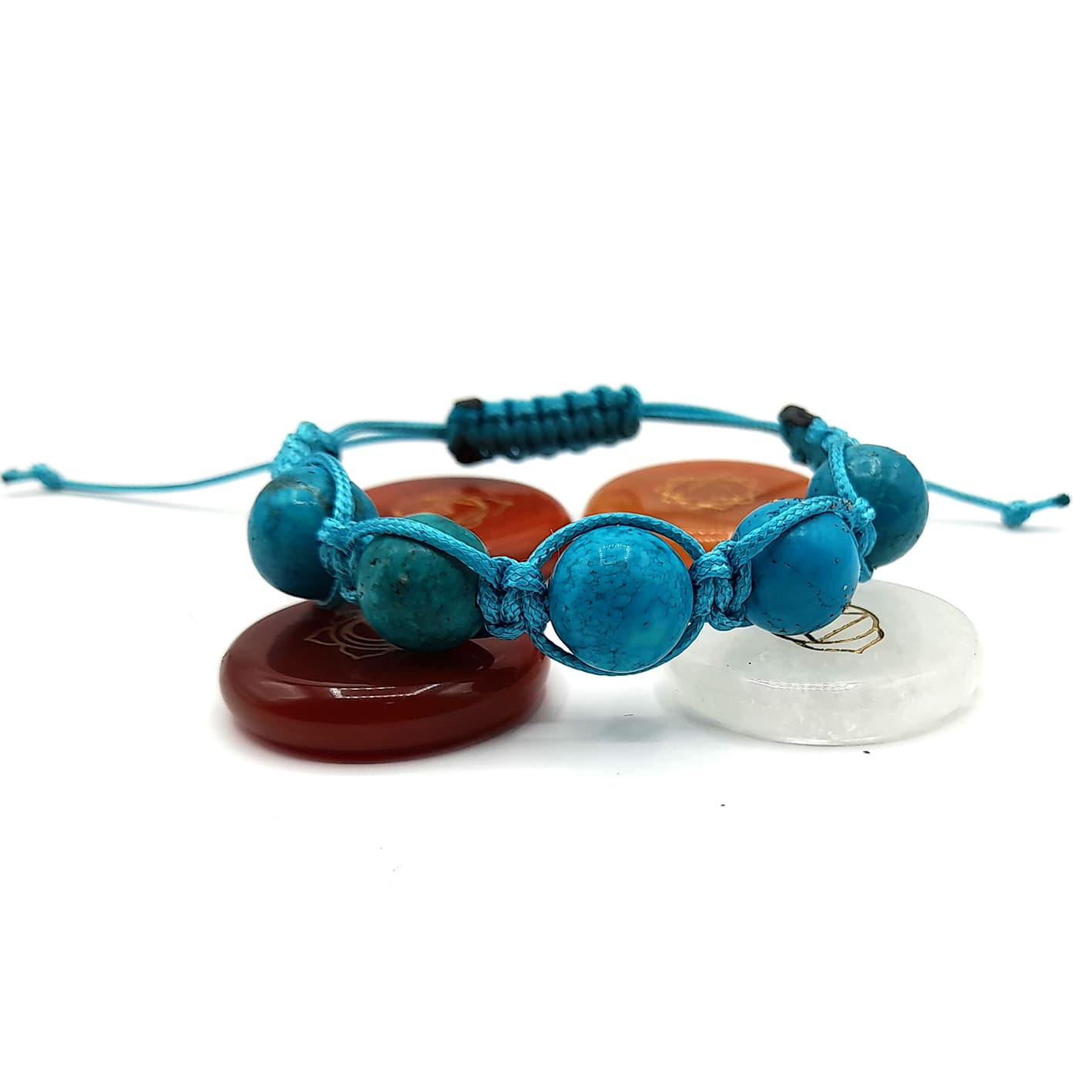 دستبند فیروزه مصری کد 310114 — تصویر ۵