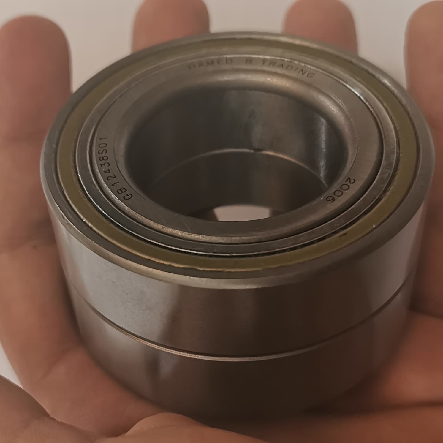 بلبرینگ چرخ جلو تجارت بلبرینگ حامد مدل GB12438S01 مناسب برای پراید — تصویر ۲