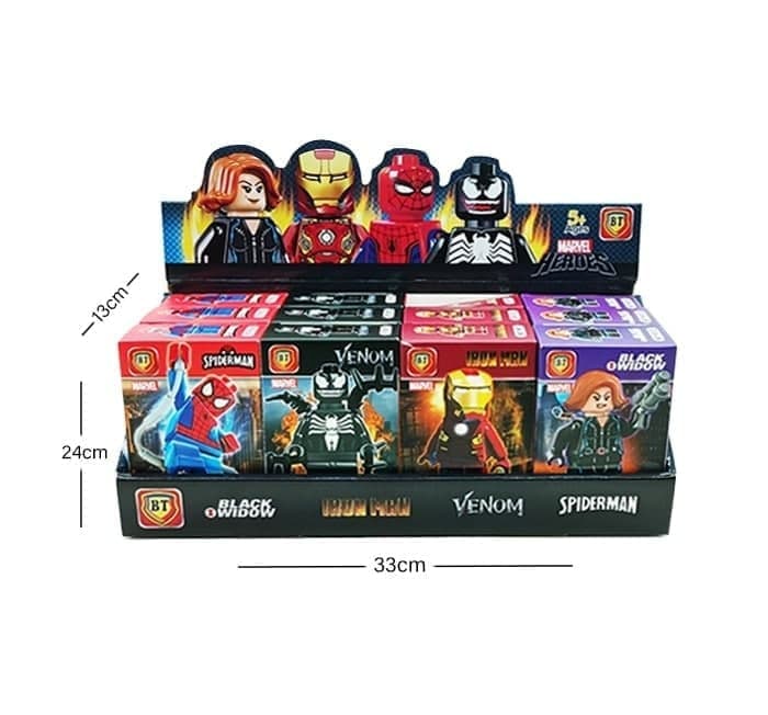 لگو شخصيت Marvelدر4مدل(12 9009) BT