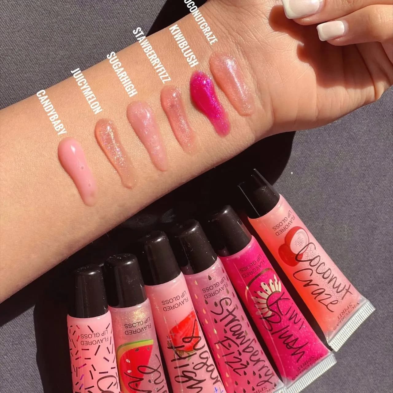 لیپ گلاس رمانتیک مای میوه ای fruity lip gloss — تصویر ۲