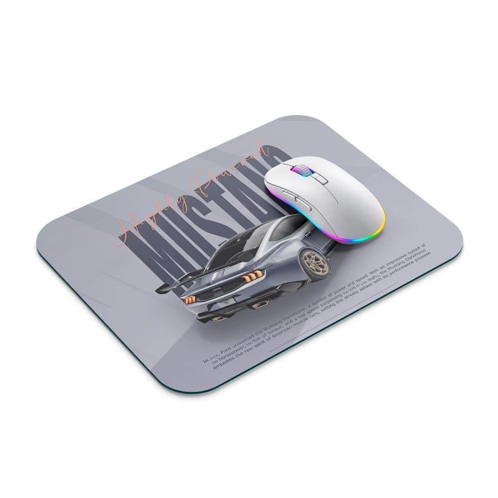 موس پد ماشین طرح فورد موستانگ کد MOP-23725 — تصویر ۲