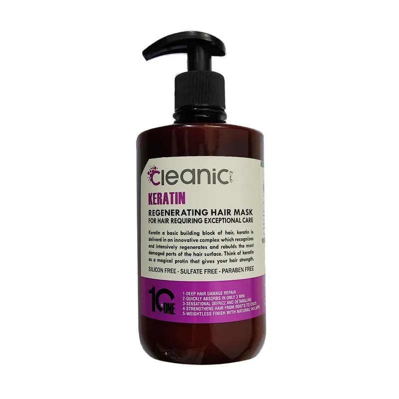 ماسک مو فری سولفات کلینیک کیندی مدل کراتین داخل حمام ۵۵۰ میل