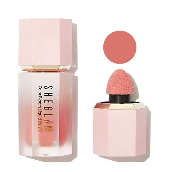 رژگونه مایع شیگلم مات مدل Liquid Blush Matte حجم 5 میل لاو کیک — تصویر ۲