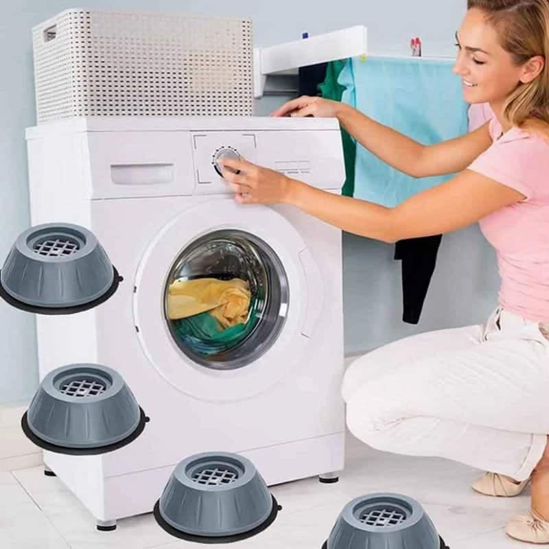 لرزه گیر ماشین لباسشویی بسته 4 عددی ا لرزه گیر لباسشویی کد L773 — تصویر ۲