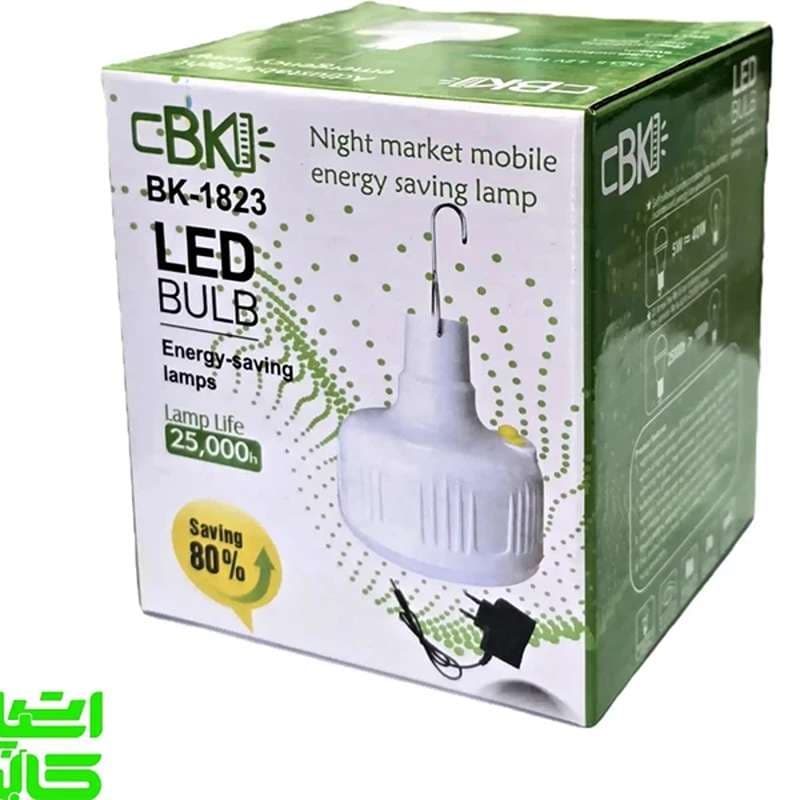 لامپ خورشیدی شارژی مدل BK-1823 کد L387 — تصویر ۳