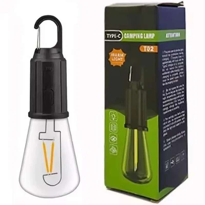 لامپ شارژی کمپینگ مدل T02 کد L875 — تصویر ۲