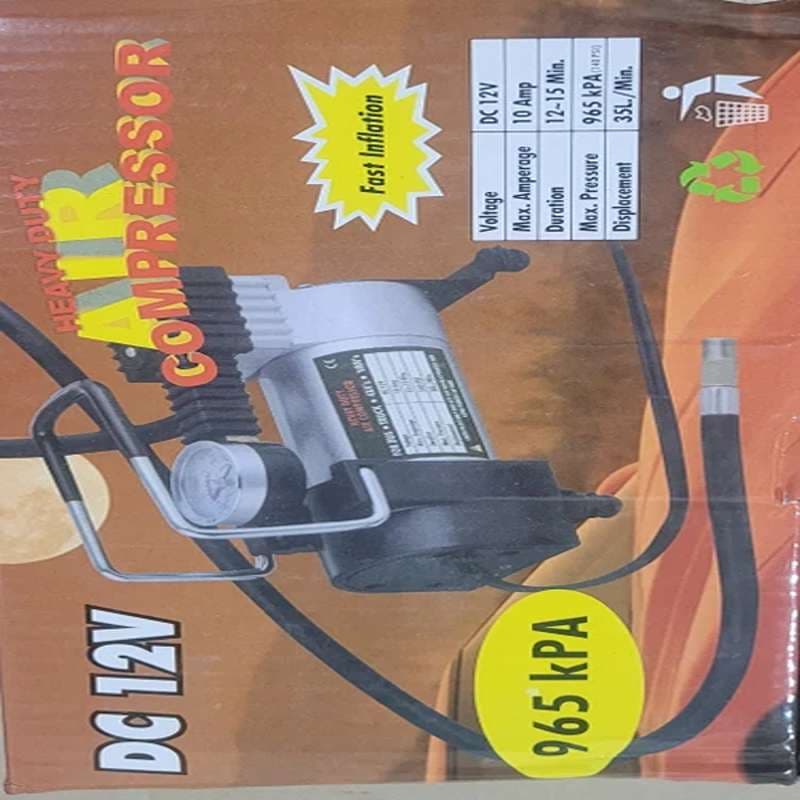پمپ باد تک سیلندر فندکی ماشین و وسایل بادی مدل 965 KPA کد L758 — تصویر ۴
