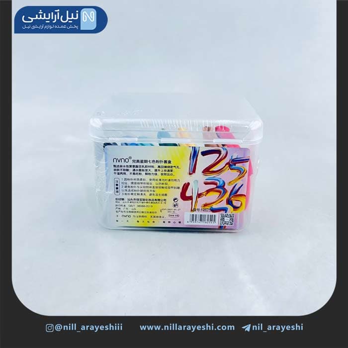 پک پد آرایشی مخروطی نوو هفت عددی کد N8254 — تصویر ۴