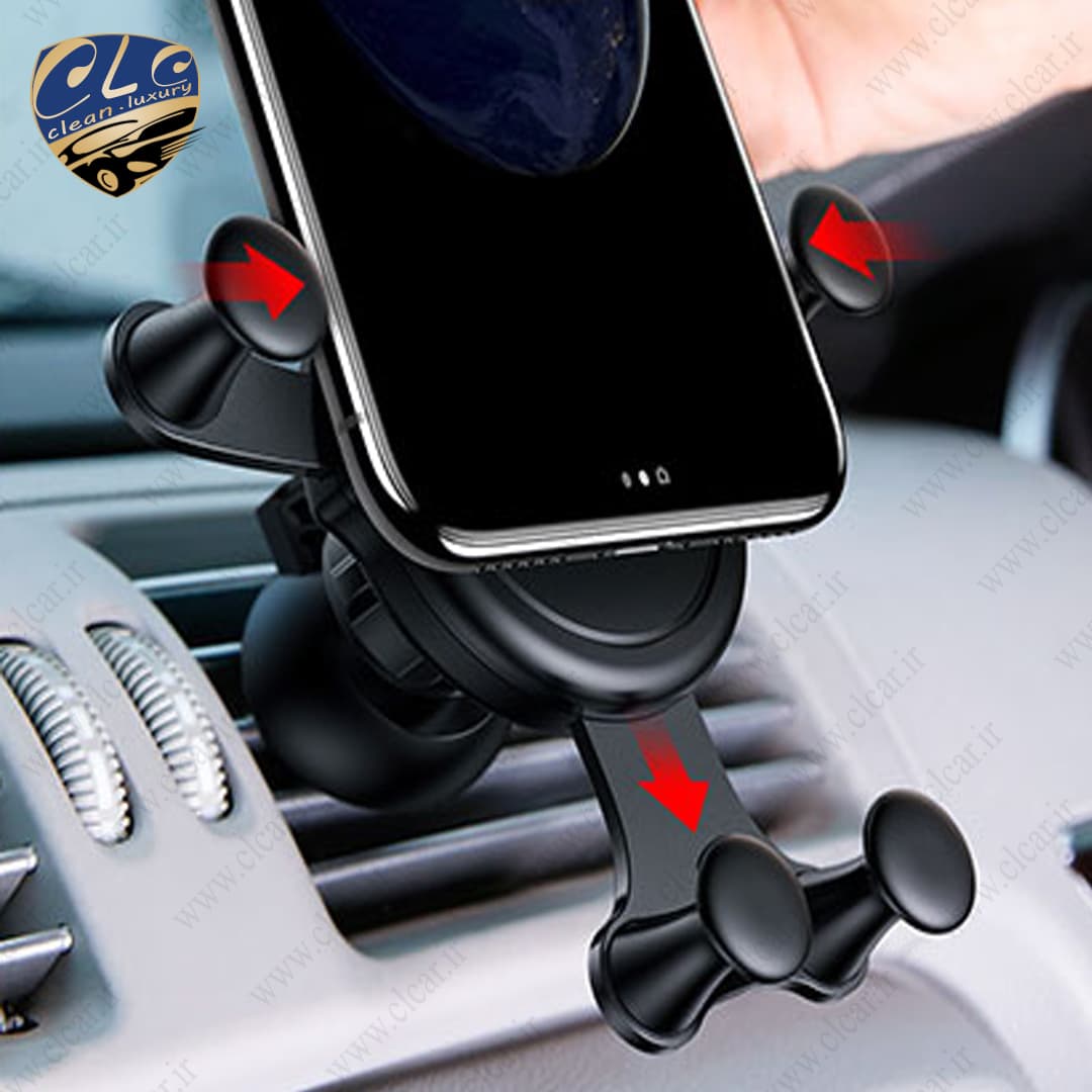 پایه نگهدارنده گوشی Baseus Emoticon Gravity Car Mount 3 — تصویر ۳