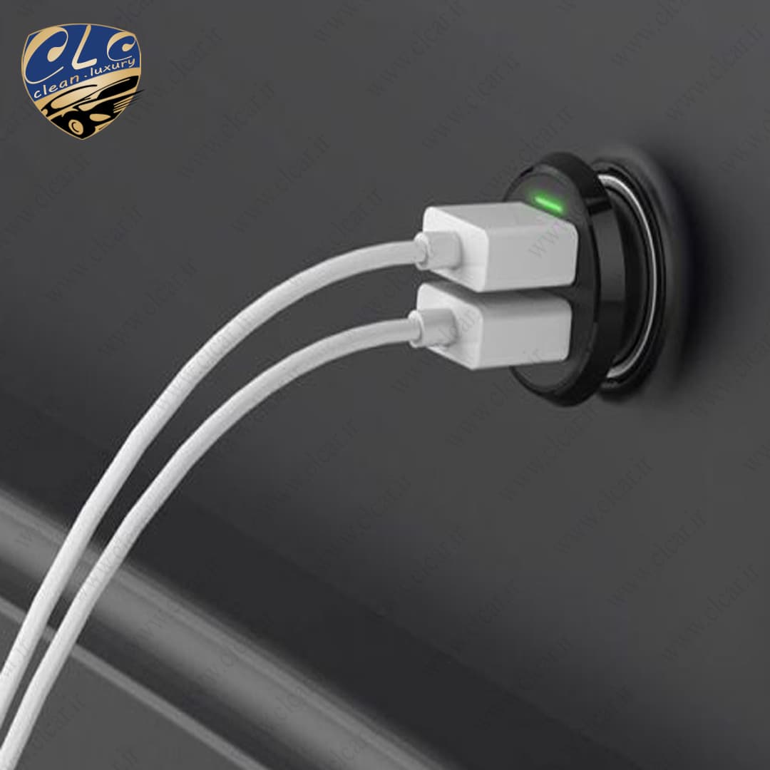شارژر فندکی دو پورت Orico 2 Port Car Charger UCE-2U — تصویر ۵