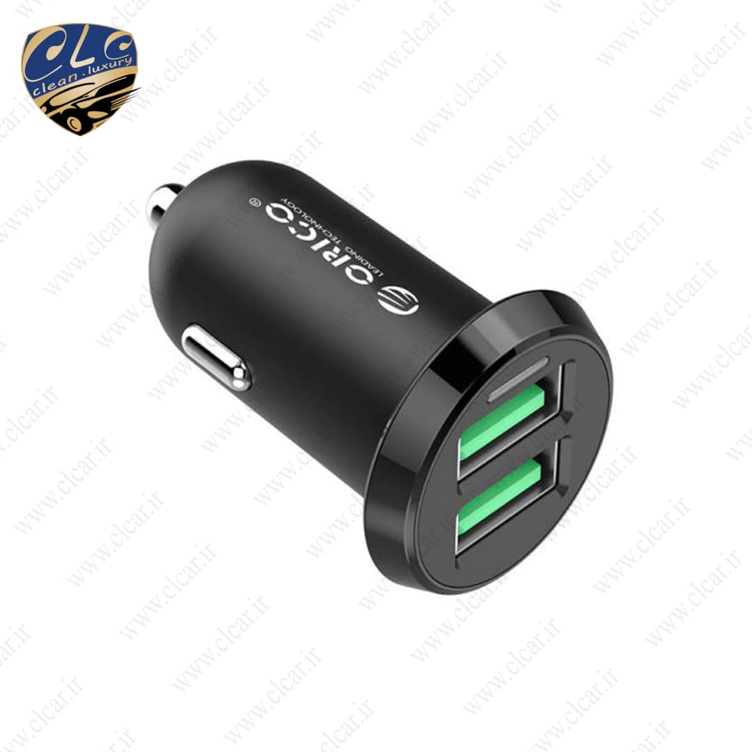 شارژر فندکی دو پورت Orico 2 Port Car Charger UCE-2U