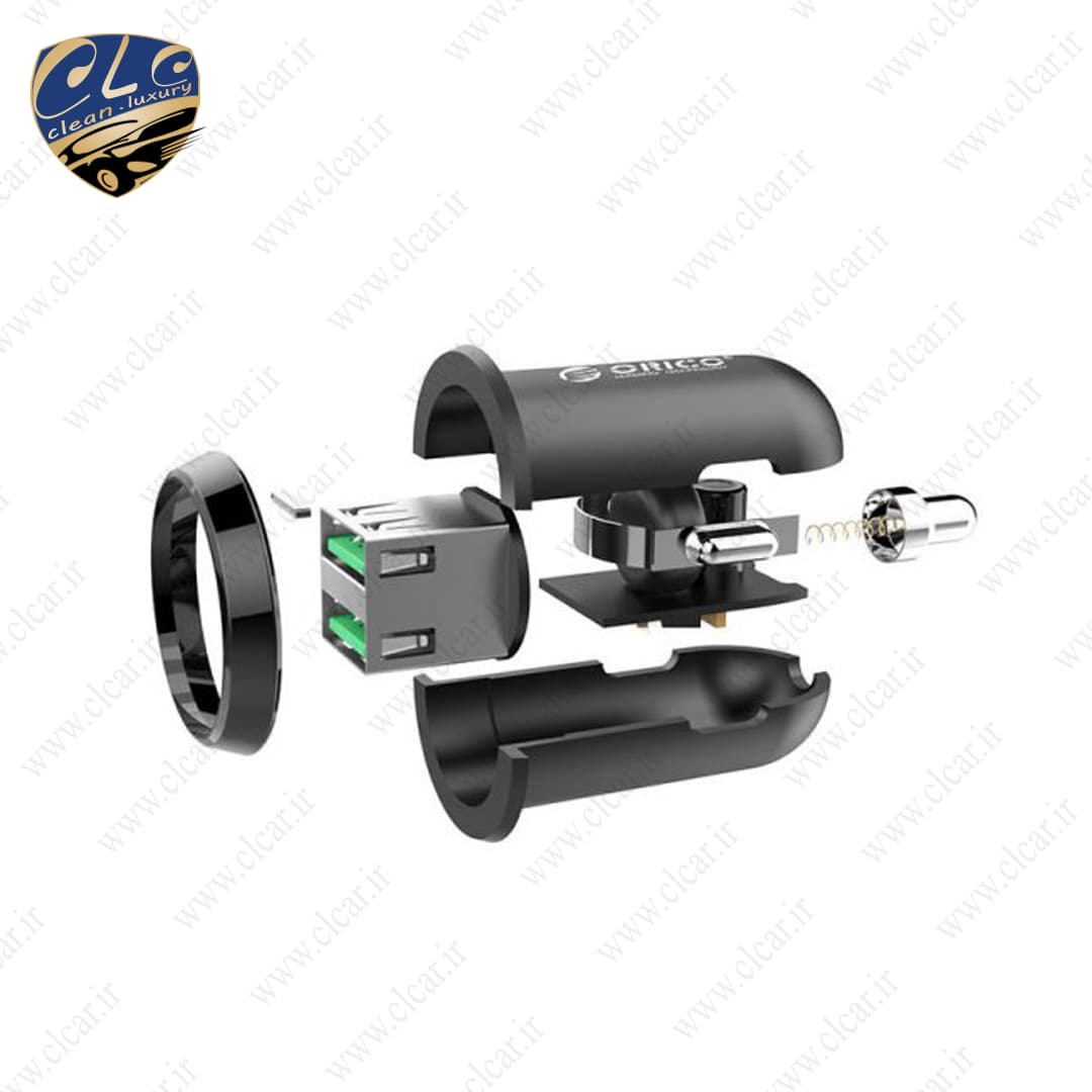 شارژر فندکی دو پورت Orico 2 Port Car Charger UCE-2U — تصویر ۴