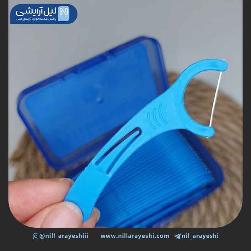 نخ دندان کمانی نعنایی الوایت 54 عددی — تصویر ۲