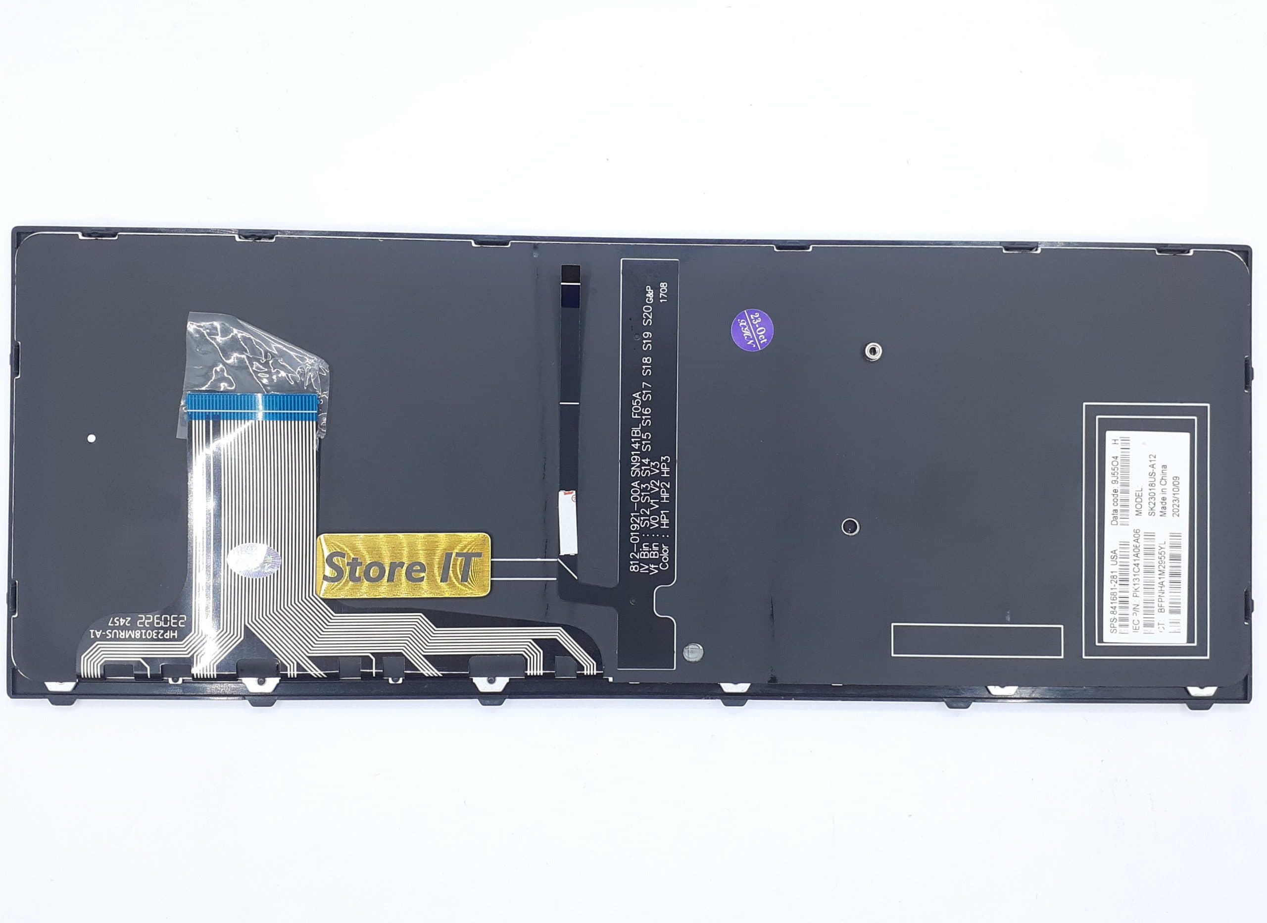 کیبورد لپ تاپ اچ پی Zbook Studio 15 G3/G4 نوک مدادی — تصویر ۲