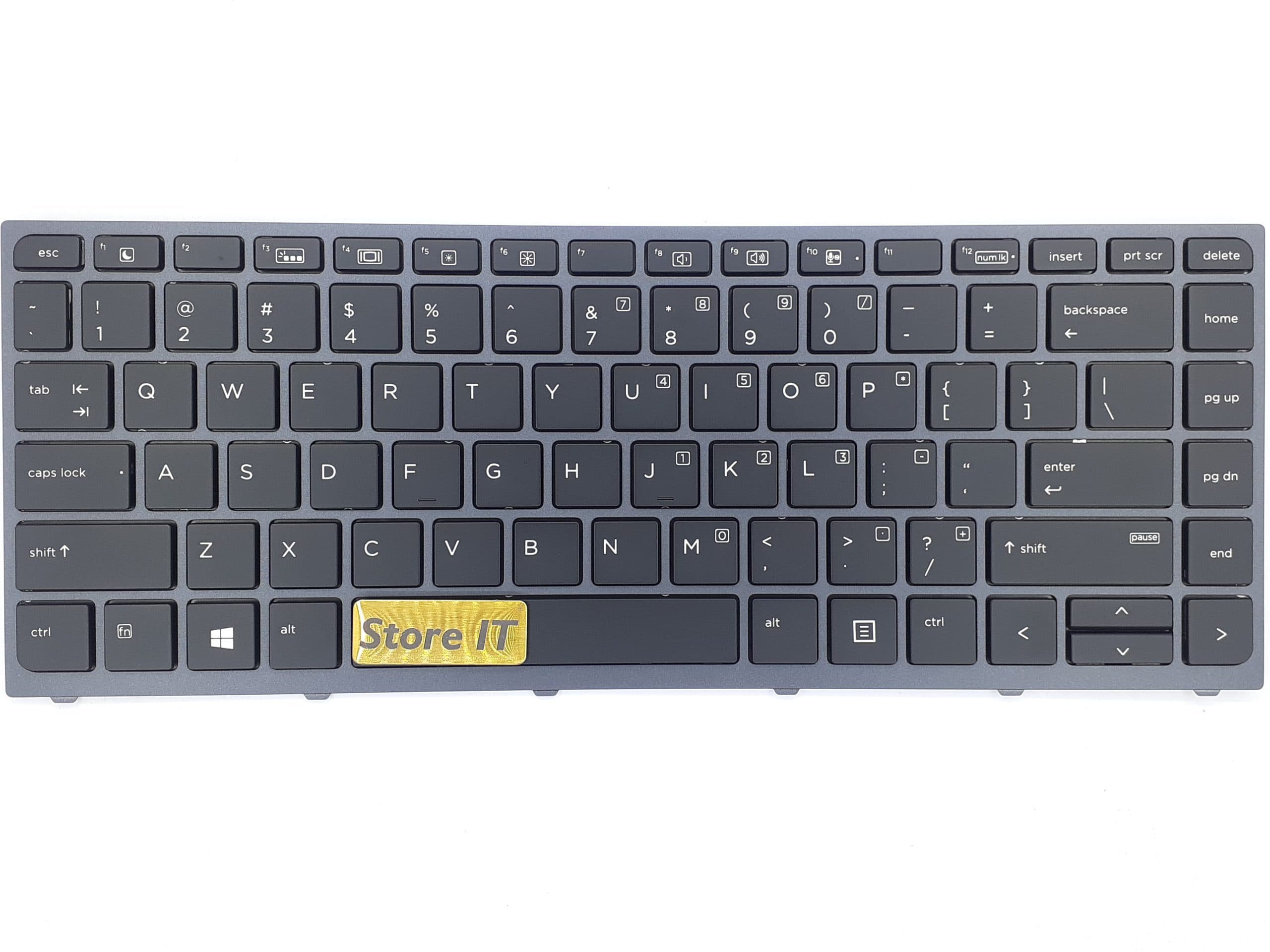 کیبورد لپ تاپ اچ پی Zbook Studio 15 G3/G4 نوک مدادی