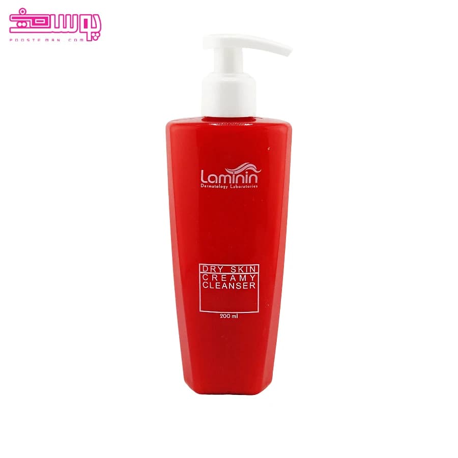 کرم ژل پاک کننده پوست خشک لامینین حجم 200ml