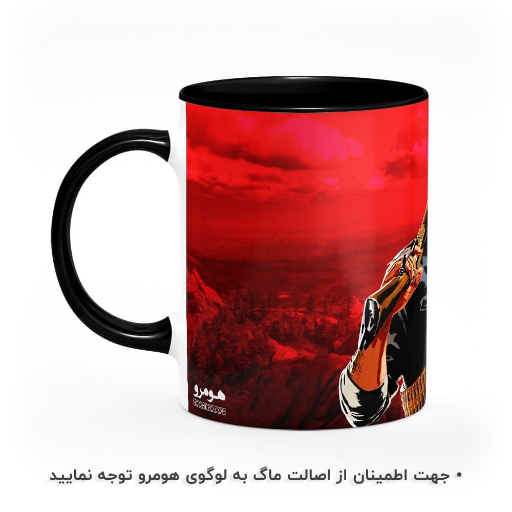 ماگ طرح Red Dead Redemption 2 مدل MG9882 — تصویر ۳