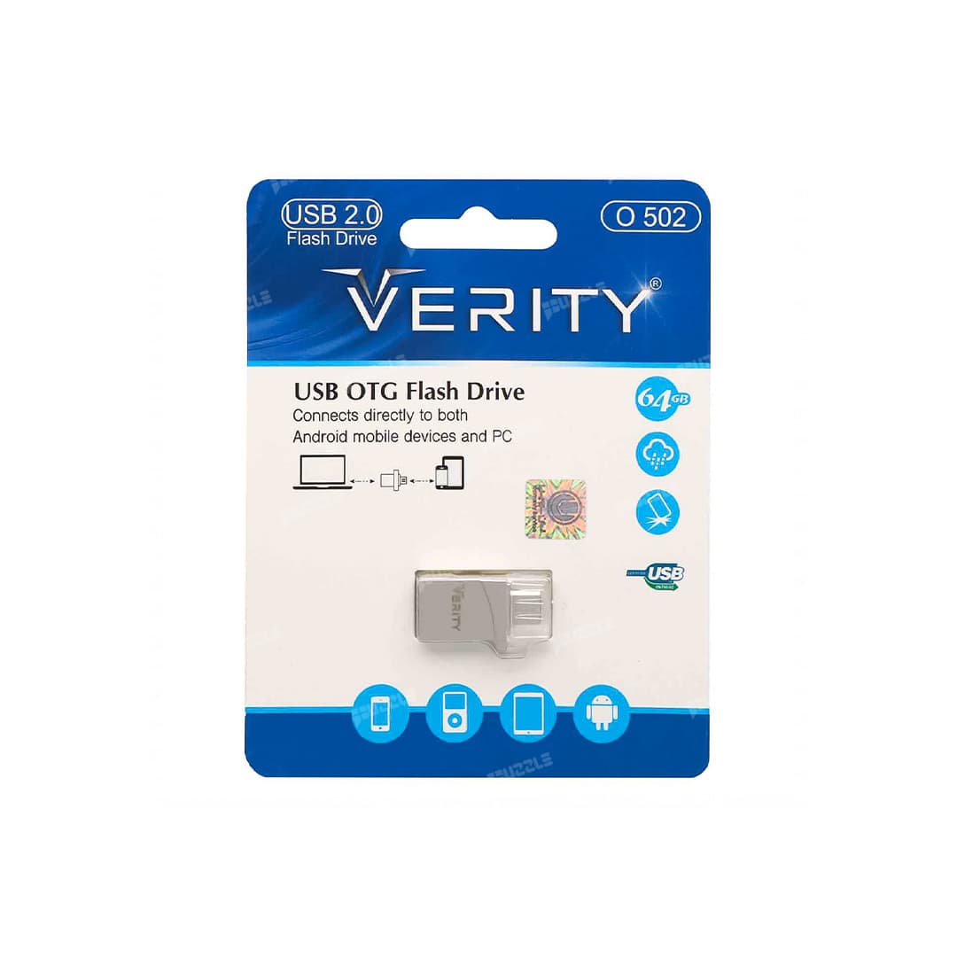 فلش 64 گیگابایت VERITY O502 OTG