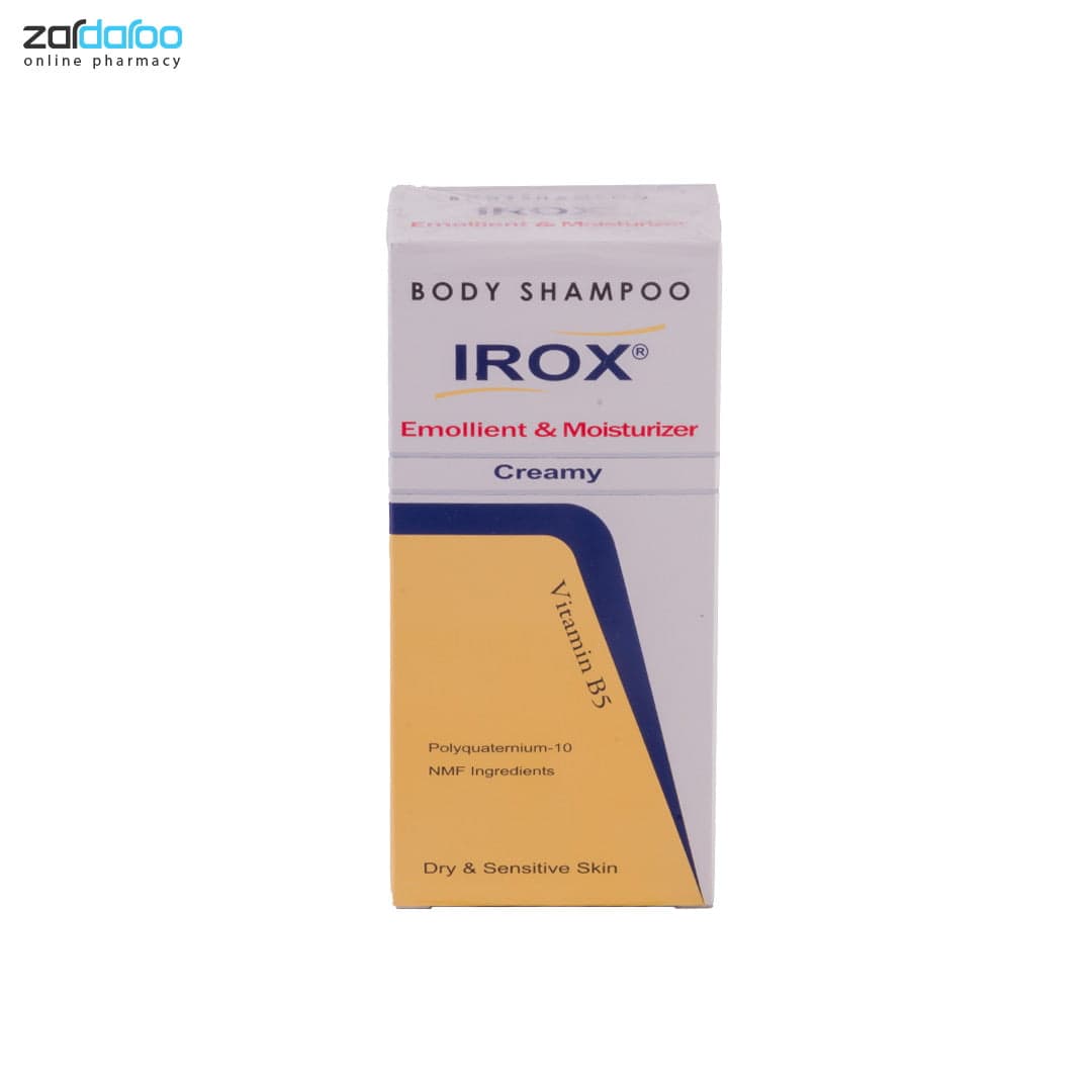 شامپو بدن کرمی نرم کننده و مرطوب کننده ایروکس Irox