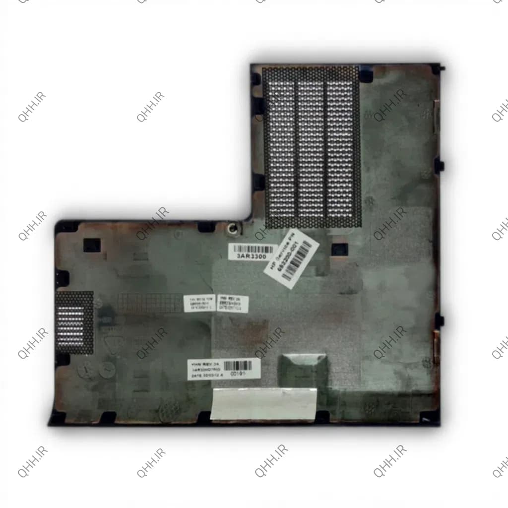 درب قاب کف لپ تاپ اچ پی Pavilion G4-2000_683200-001 مشکی به همراه پیچ — تصویر ۳
