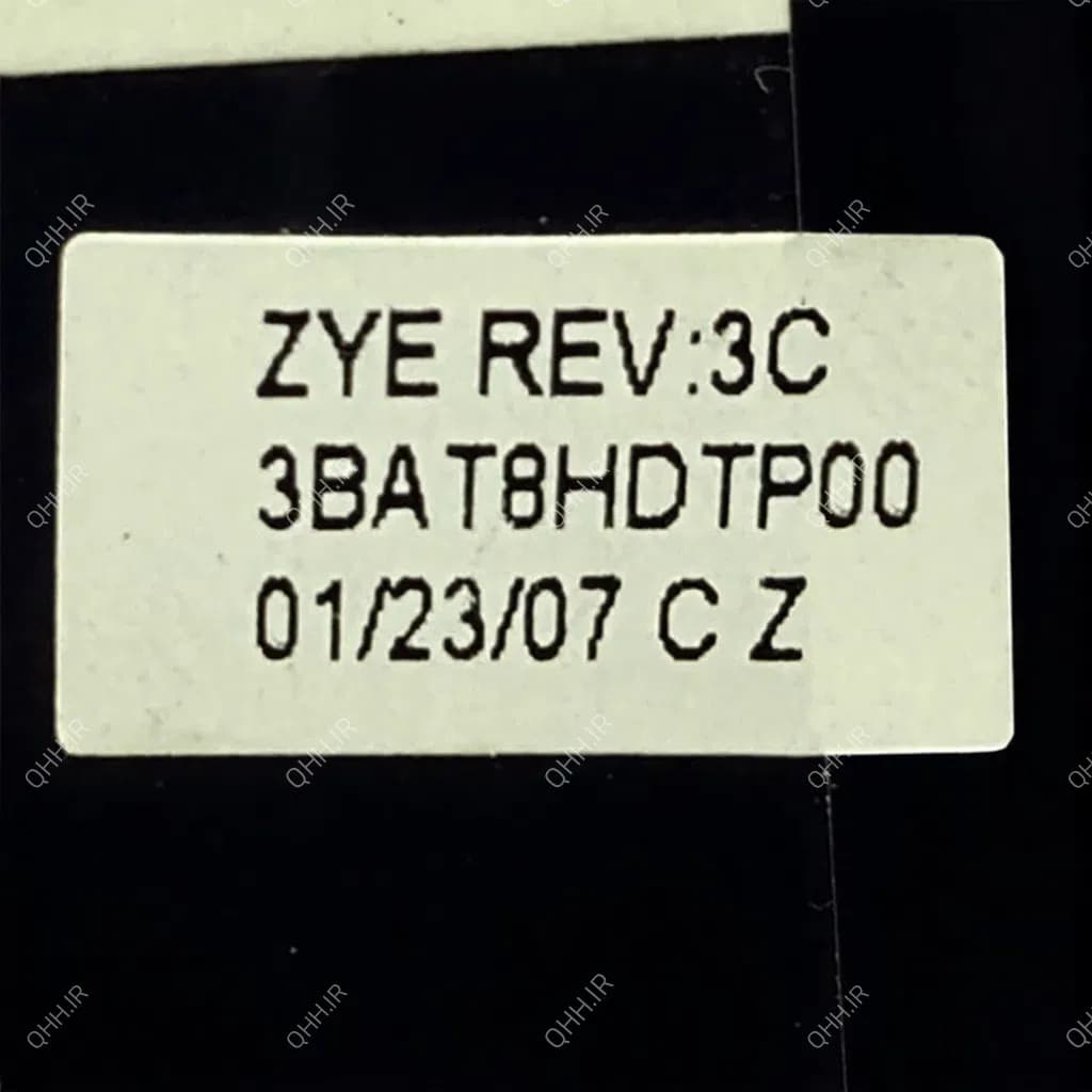 درب هارد لپ تاپ اچ پی Pavilion DV6000_3BAT8HDTP00 مشکی — تصویر ۴