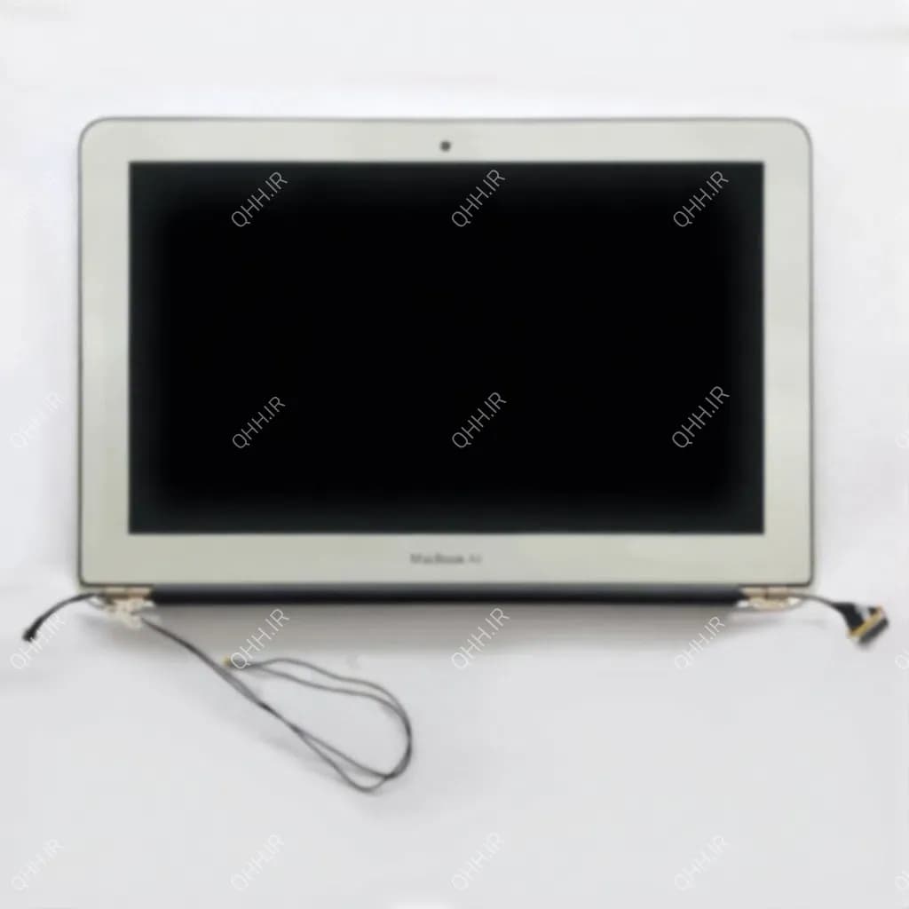 ال سی دی و گلس لپ تاپ اپل MacBook Air A1370_2012 نقره ای به همراه قاب و فلت — تصویر ۲