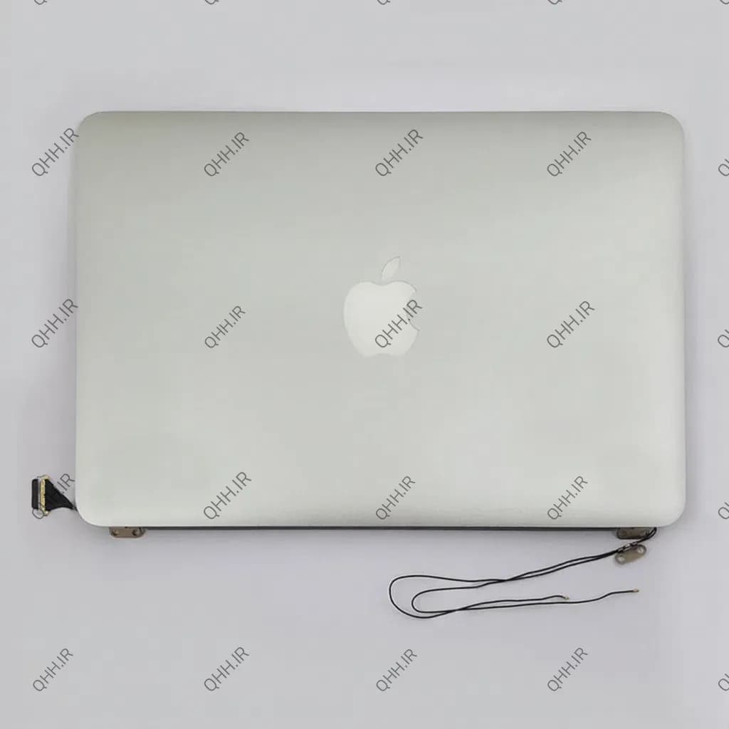ال سی دی و گلس لپ تاپ اپل MacBook Air A1370_2012 نقره ای به همراه قاب و فلت — تصویر ۳