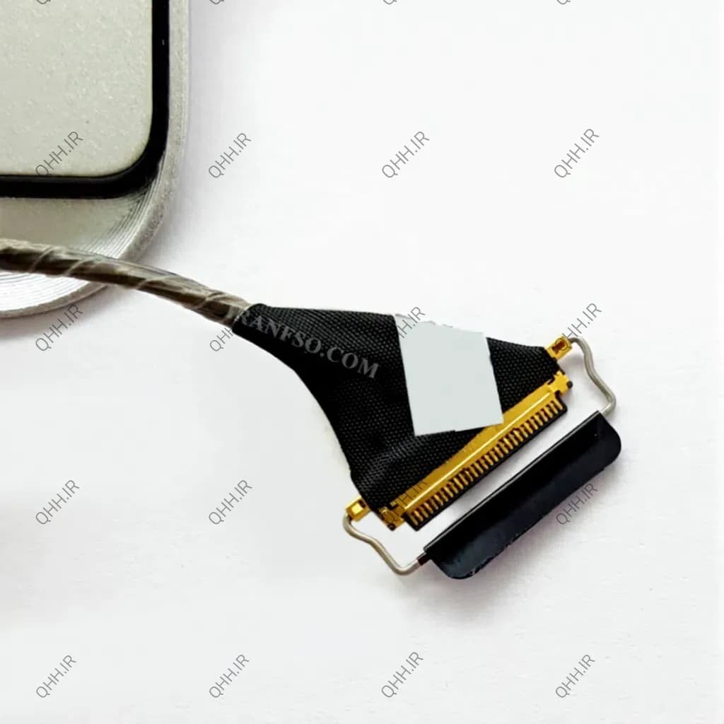 ال سی دی و گلس لپ تاپ اپل MacBook Air A1370_2012 نقره ای به همراه قاب و فلت — تصویر ۴